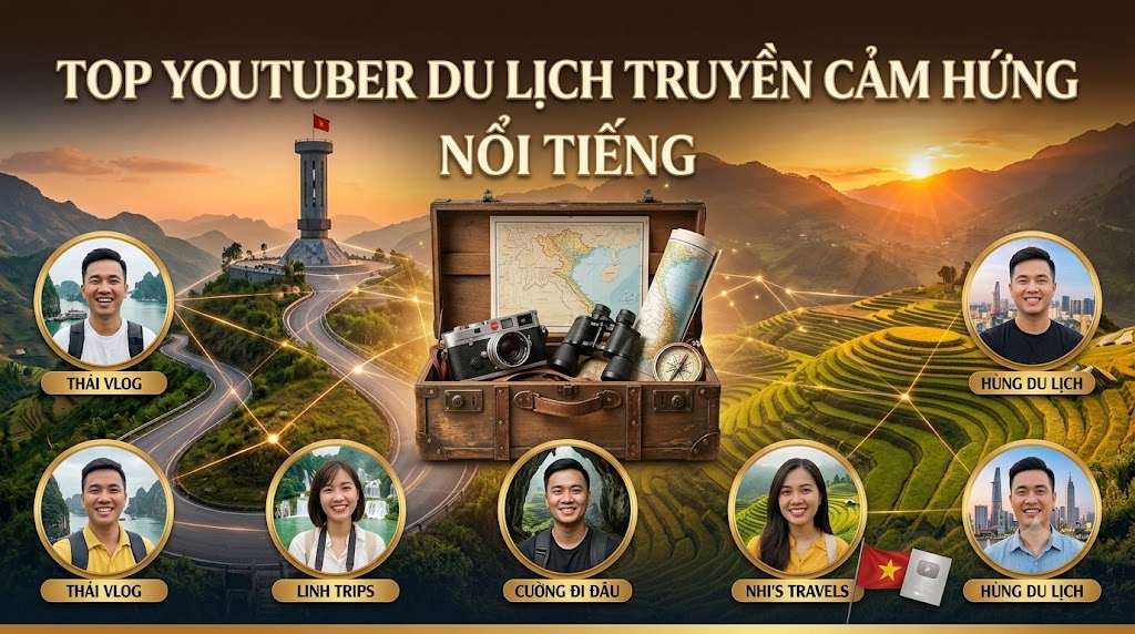 Top YouTuber Du Lịch Truyền Cảm Hứng Nổi Tiếng